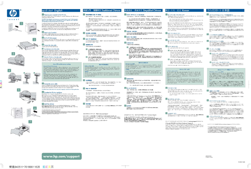 Page 1 de la notice Manuel utilisateur HP RM435i