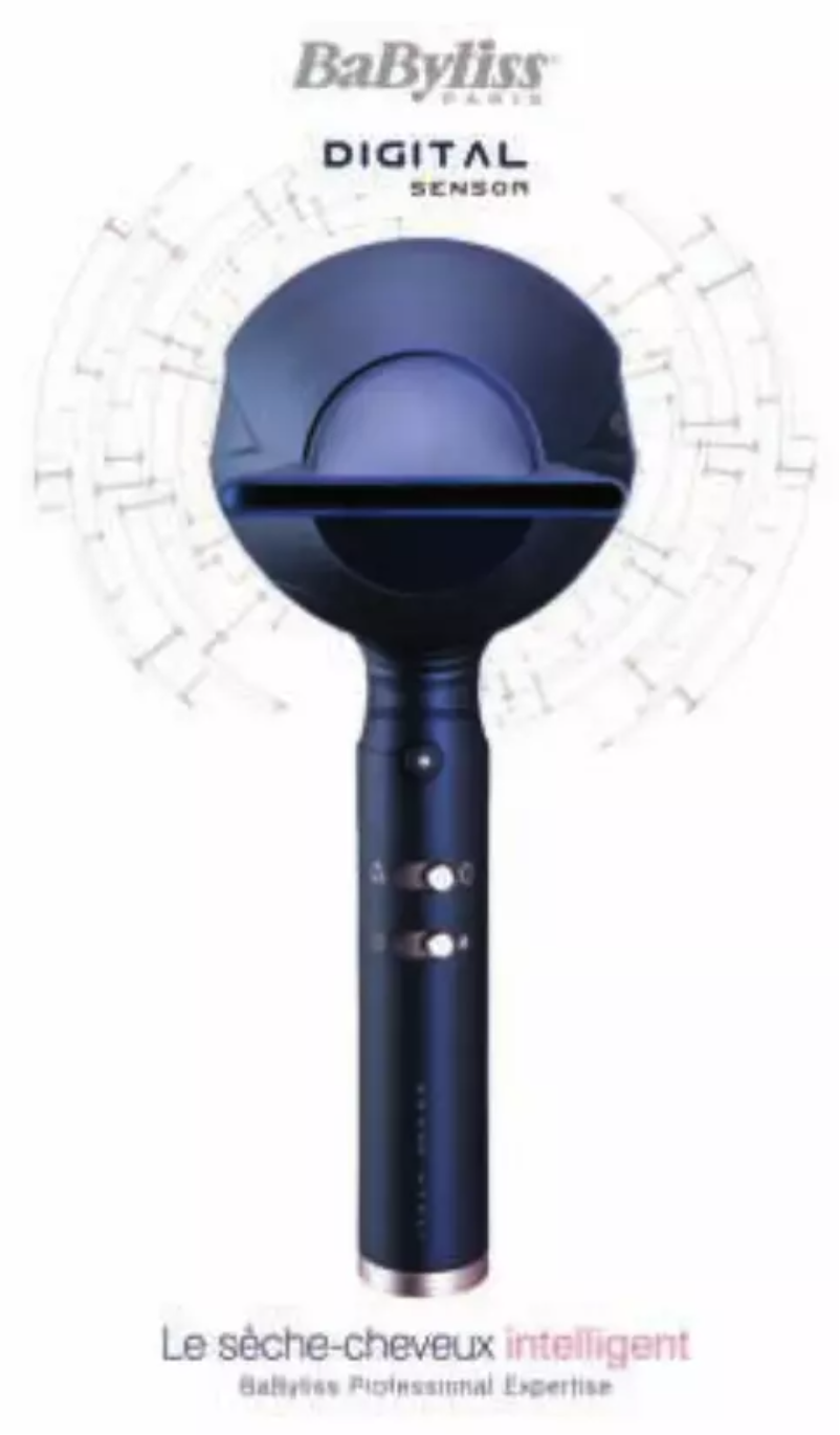 Page n°1 - Manuel utilisateur BaByliss Digital Sensor 6500