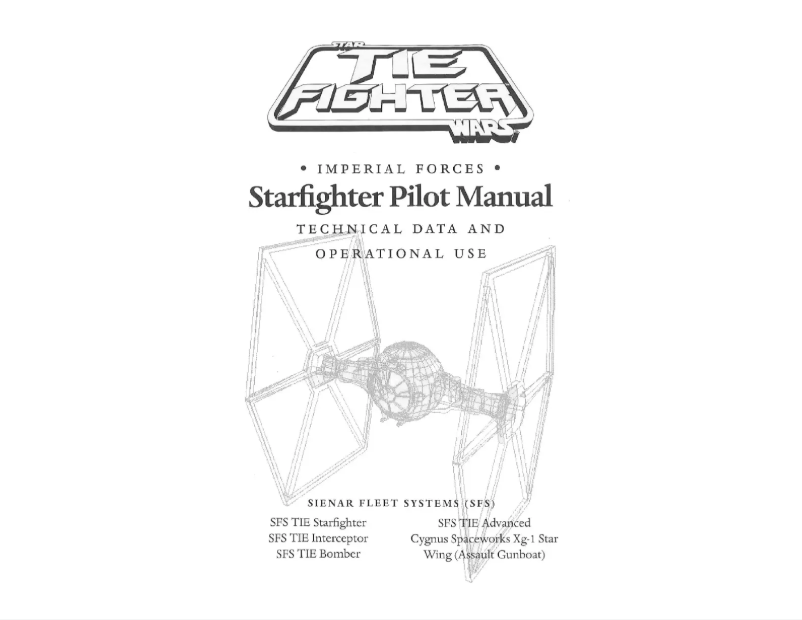 Image de la première page du manuel de l'appareil STAR WARS X-Wing Bundle