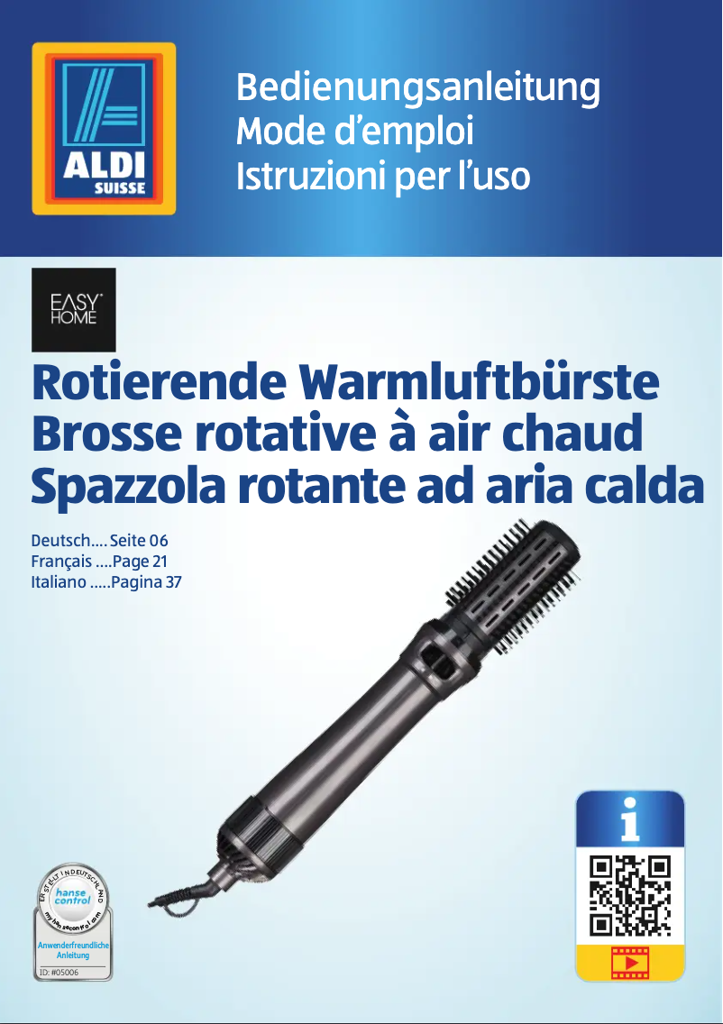 Page 1 de la notice Manuel utilisateur Easy Home GT-HABri-02-ch