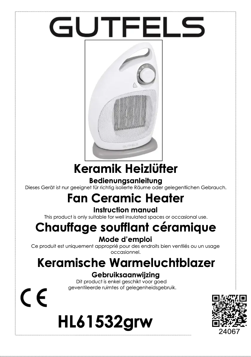 Image de la première page du manuel de l'appareil HL 61532 grw