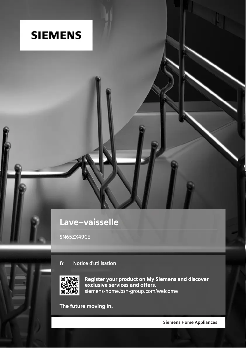 Page n°1 - Manuel utilisateur Siemens SN65ZX49CE