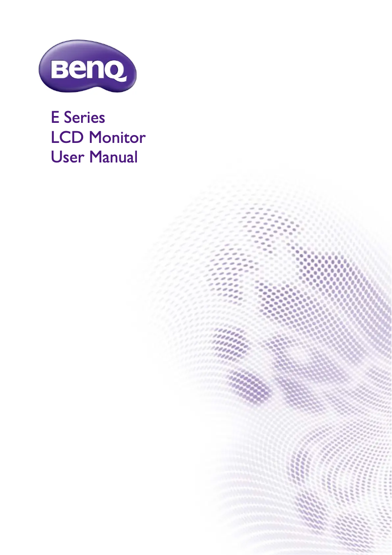 Page n°1 - Manuel utilisateur BenQ EW2755ZH