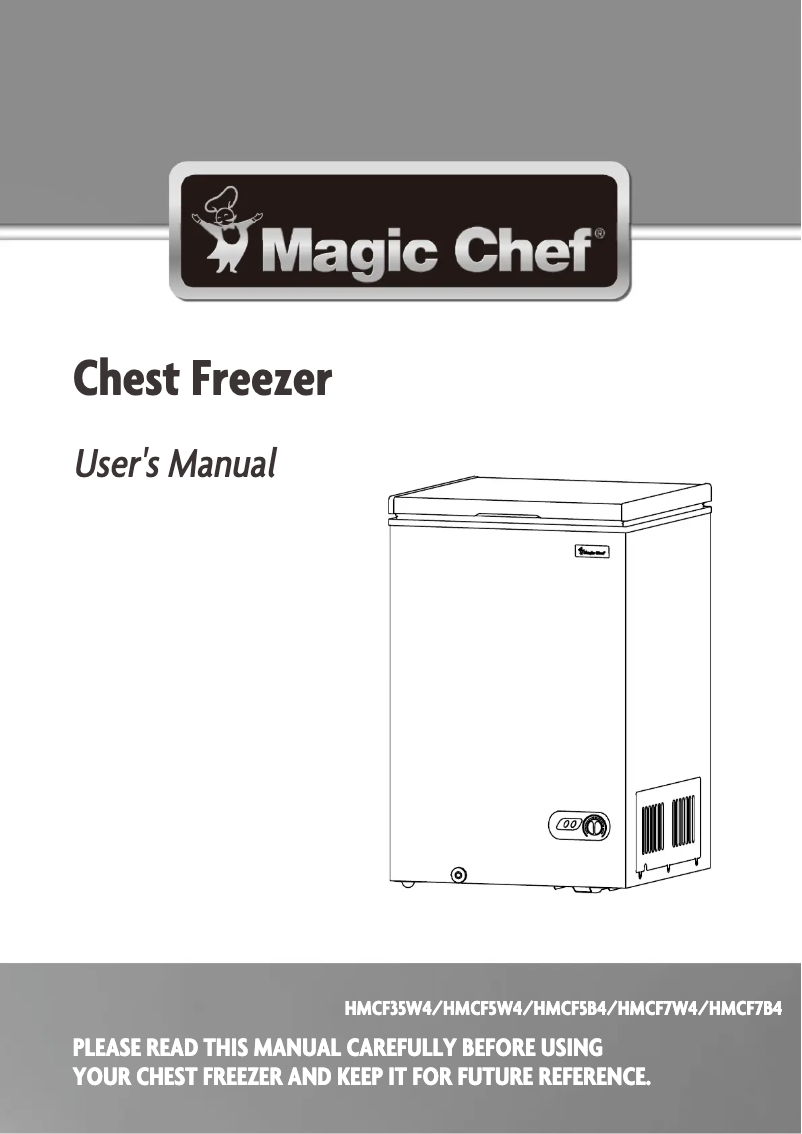 Página 1 del manual Manual de usuario Magic Chef HMCF5W4