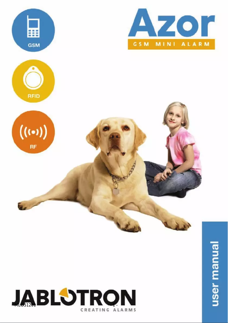 Imagen de la primera página del manual del dispositivo AZK PLUS-EX