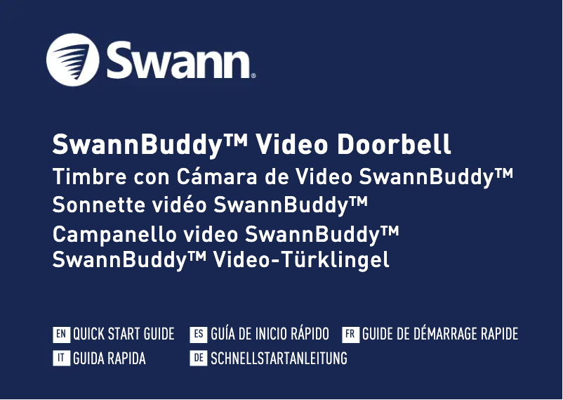 Página 1 del manual Manual de usuario Swann SwannBuddy