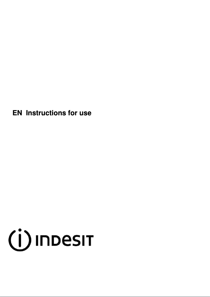 Page n°1 - Mode d'emploi Indesit UHPM 6.3F CS X/1
