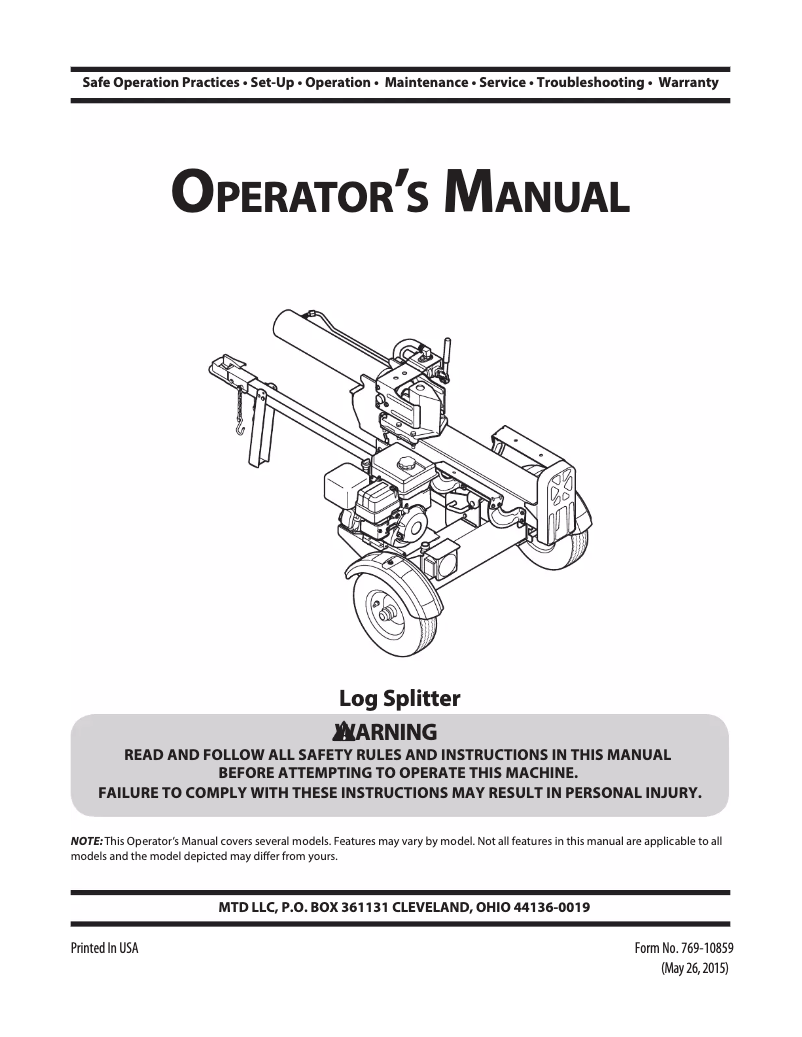 Página 1 del manual Manual de usuario Remington RM23