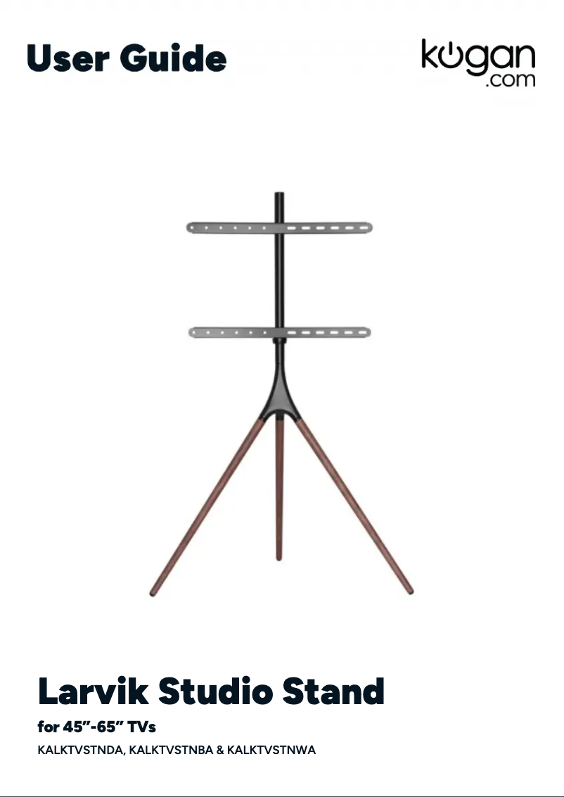 Page 1 de la notice Manuel utilisateur Kogan KALKTVSTNBA