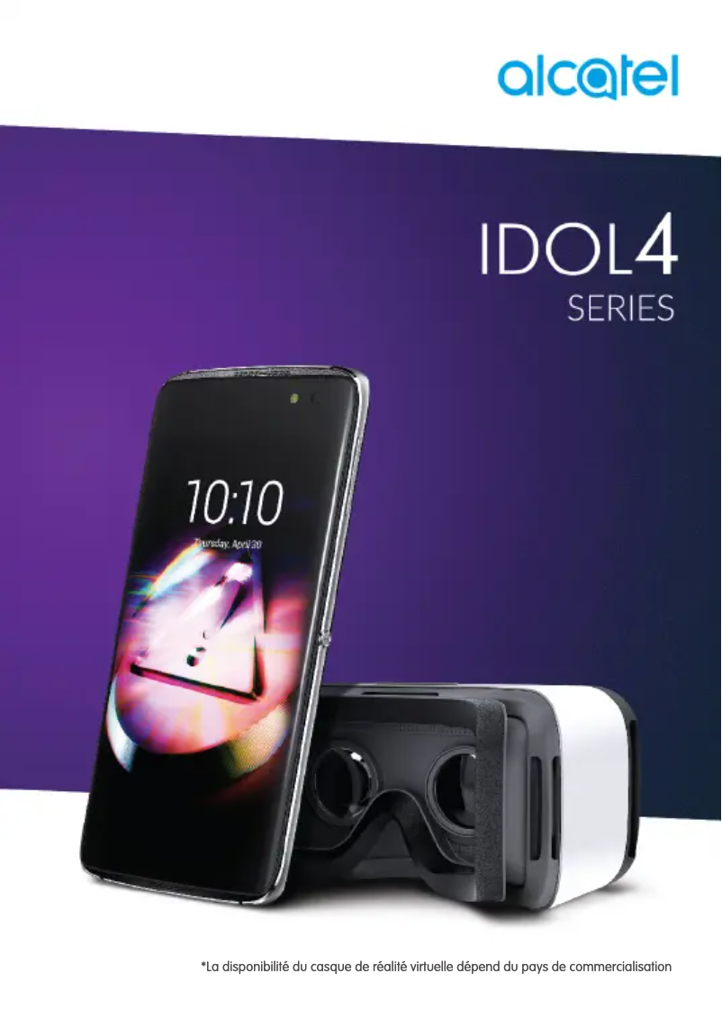 Page n°1 - Manuel utilisateur Alcatel Idol 4
