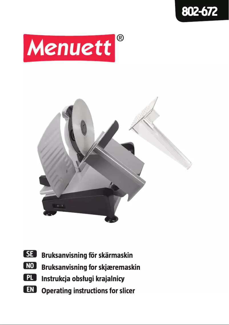 Imagen de la primera página del manual del dispositivo 802-672