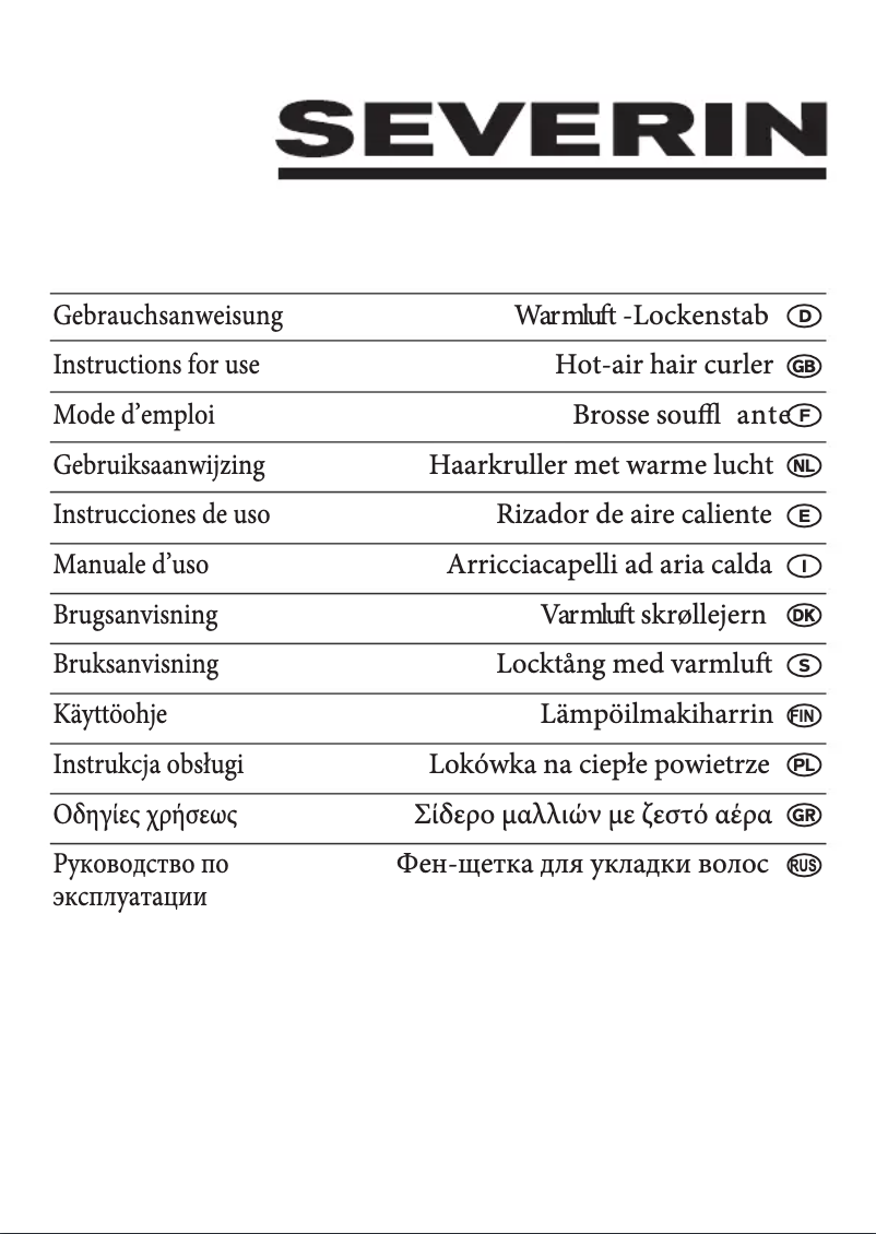 Image de la première page du manuel de l'appareil WL 6800