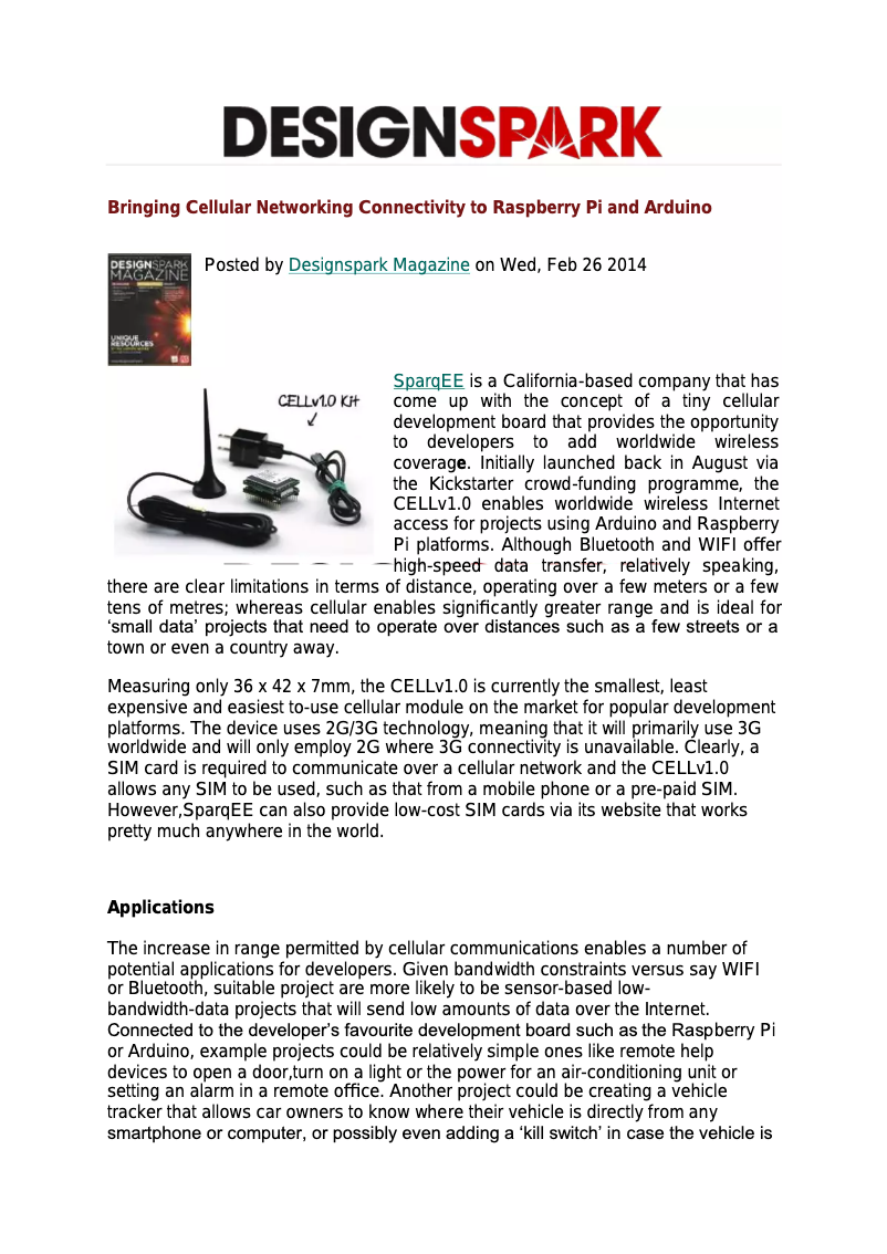 Page 1 de la notice Manuel utilisateur Raspberry Pi 8110714