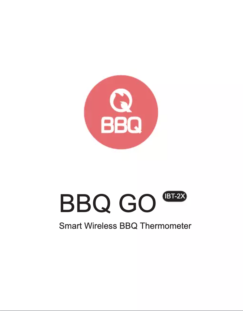 Image de la première page du manuel de l'appareil IBT-2X