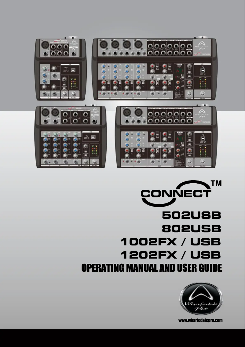 Image de la première page du manuel de l'appareil Connect 802