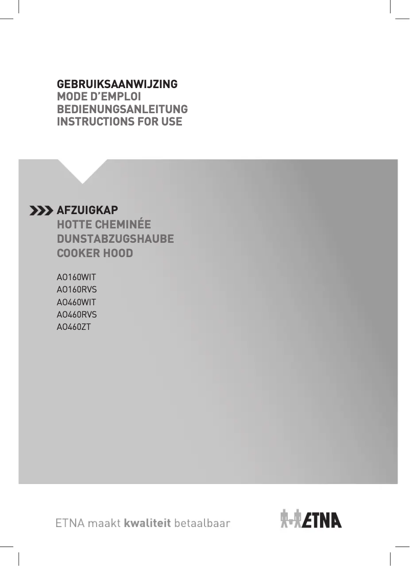 Image de la première page du manuel de l'appareil AO660WIT