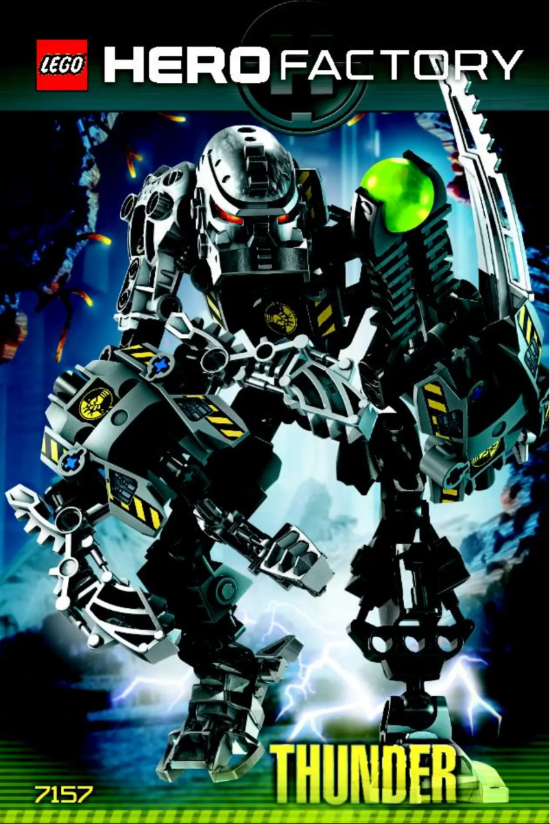 Page n°1 - Manuel utilisateur Lego Thunder