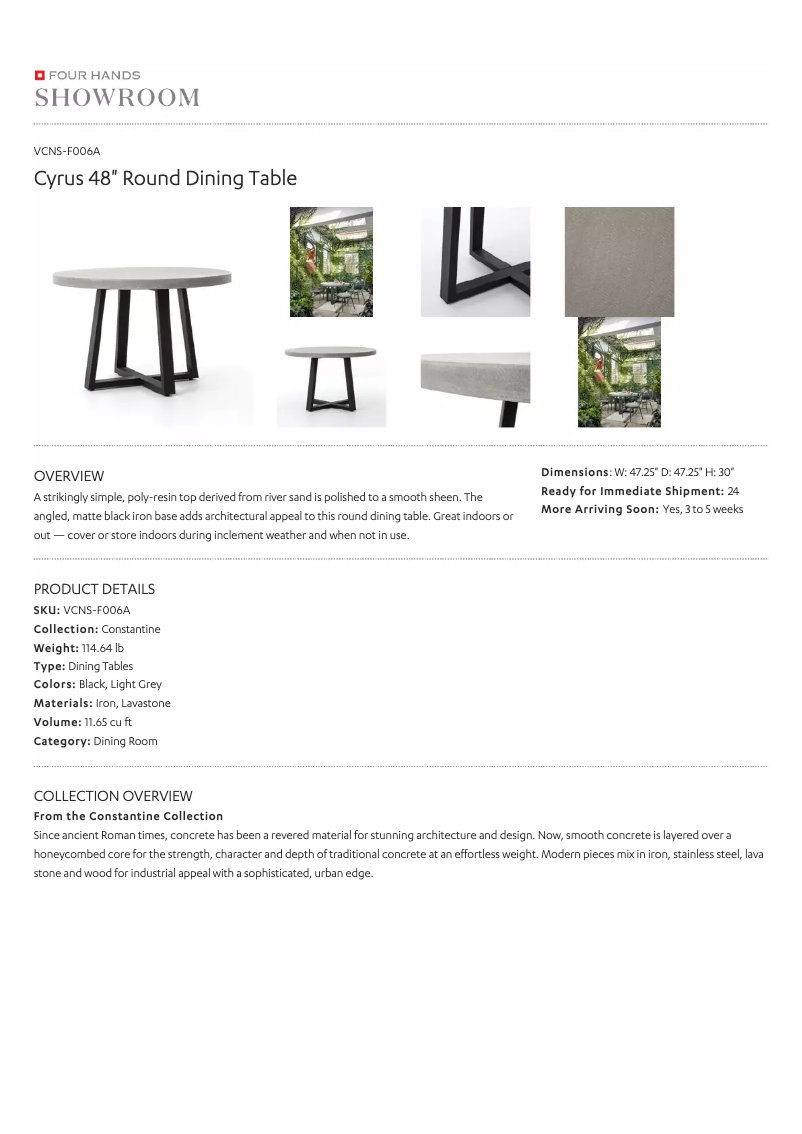 Page 1 de la notice Manuel utilisateur Four Hands VCNS-F006A