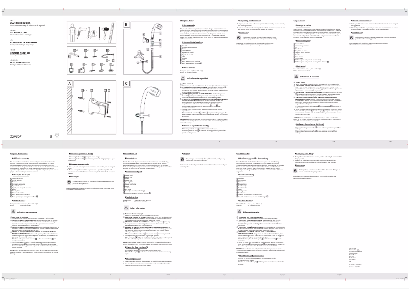 Page 1 de la notice Manuel utilisateur Miomare Z29507
