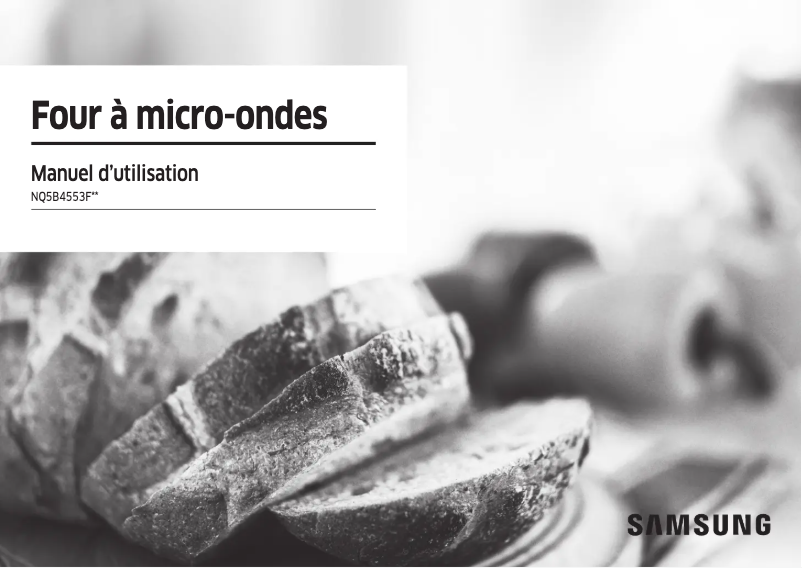 Page 1 de la notice Manuel utilisateur Samsung NQ5B4553FDW
