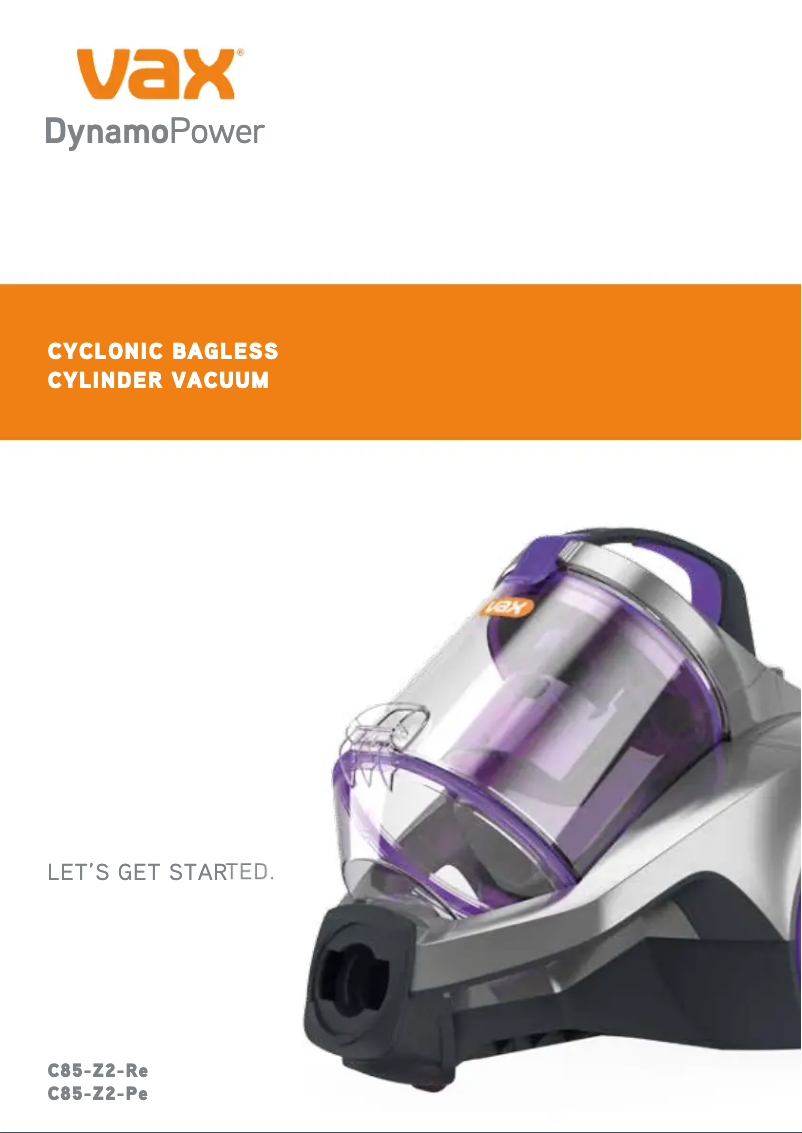 Image de la première page du manuel de l'appareil Dynamo Power Reach