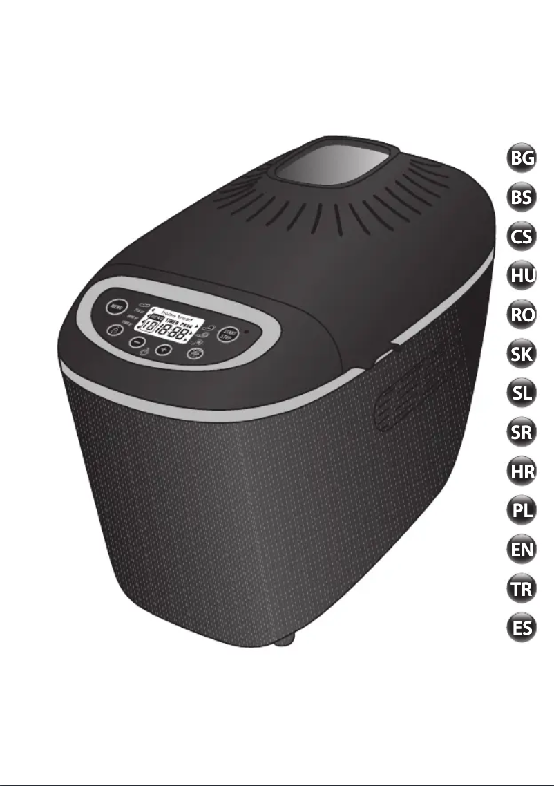 Image de la première page du manuel de l'appareil Bread Of The World PF6118