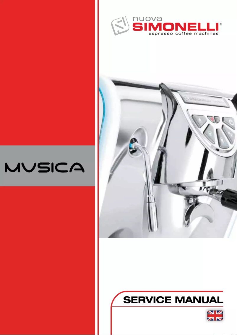 Page n°1 - Manuel utilisateur Nuova Simonelli Musica