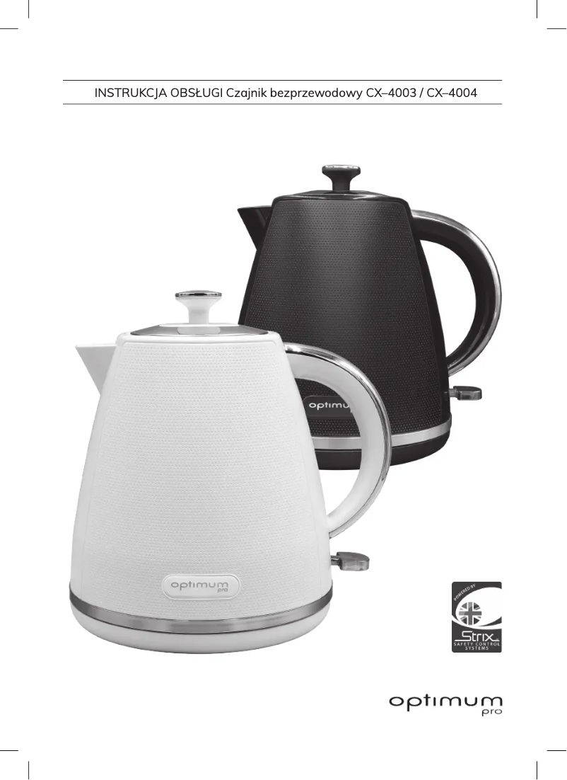 Image de la première page du manuel de l'appareil CX-4004