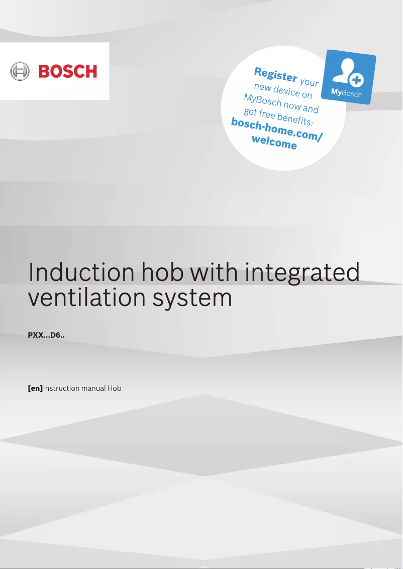 Page 1 de la notice Fiche technique Bosch PXX875D67E