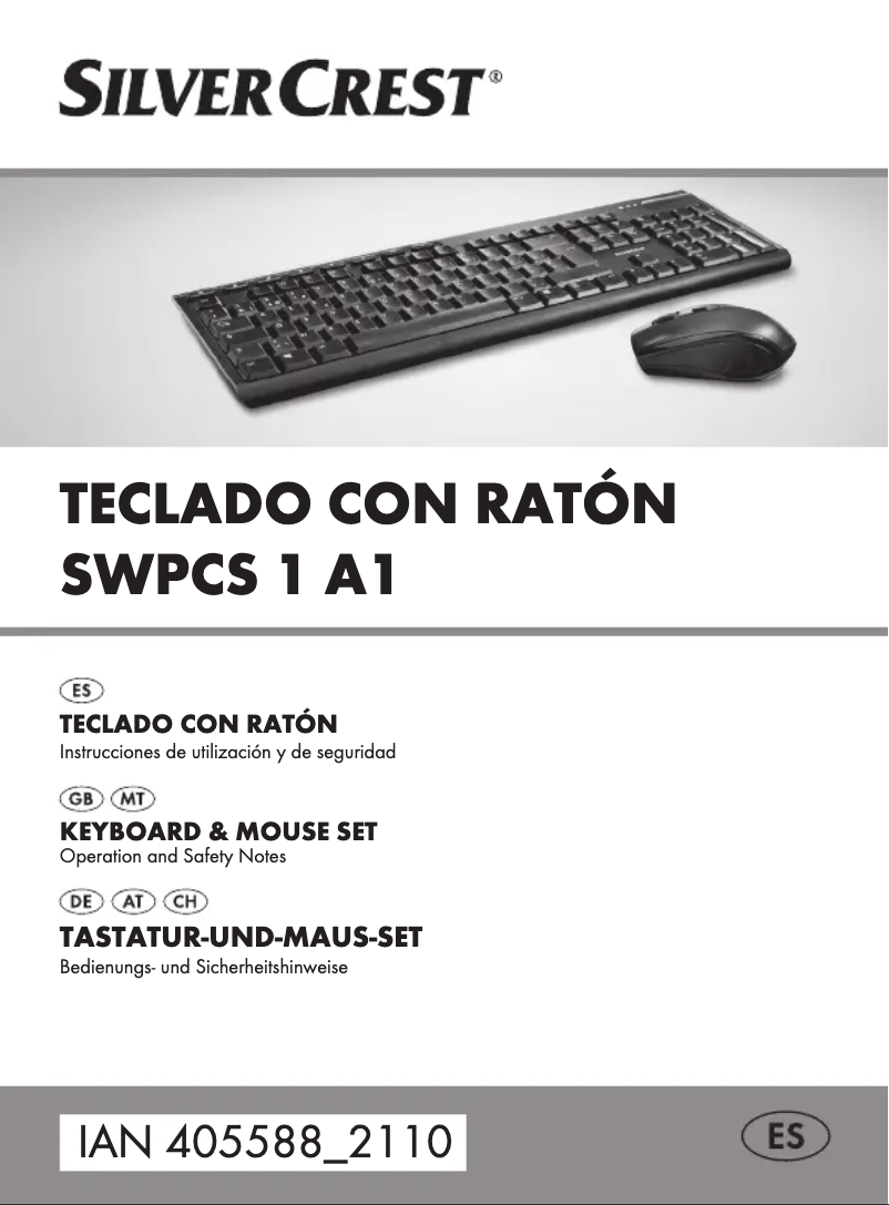 Image de la première page du manuel de l'appareil SWPCS 1 A1
