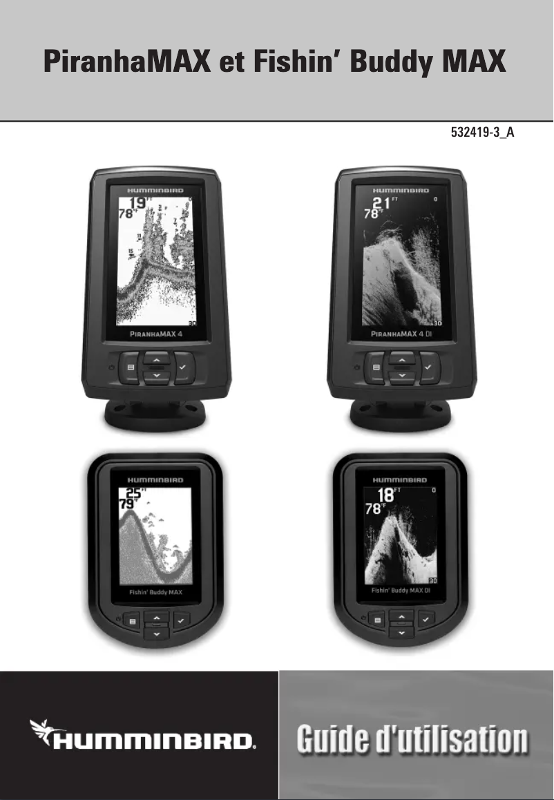 Página 1 del manual Manual de usuario Humminbird Fishin' Buddy MAX DI