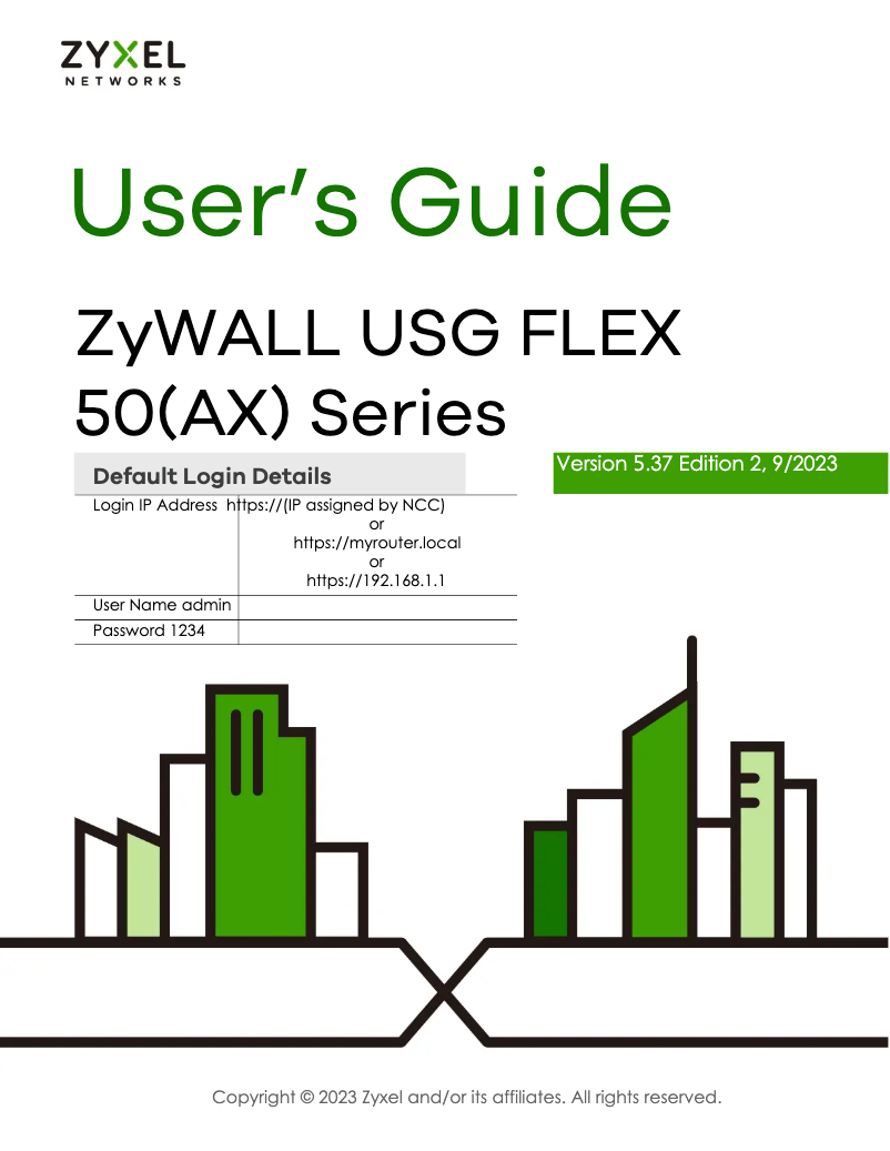 Image de la première page du manuel de l'appareil USG FLEX 50AX