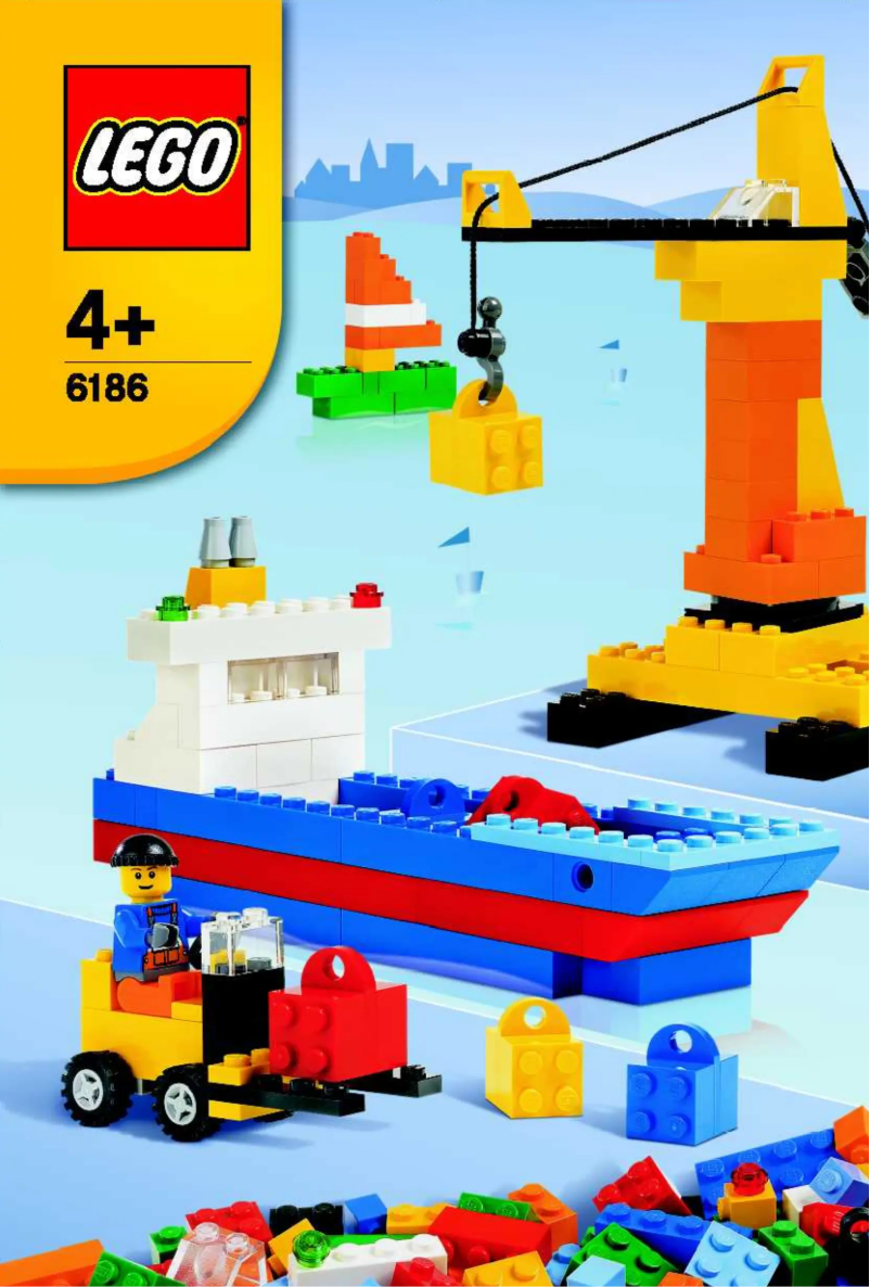 Image de la première page du manuel de l'appareil Build Your Own LEGO® Harbor