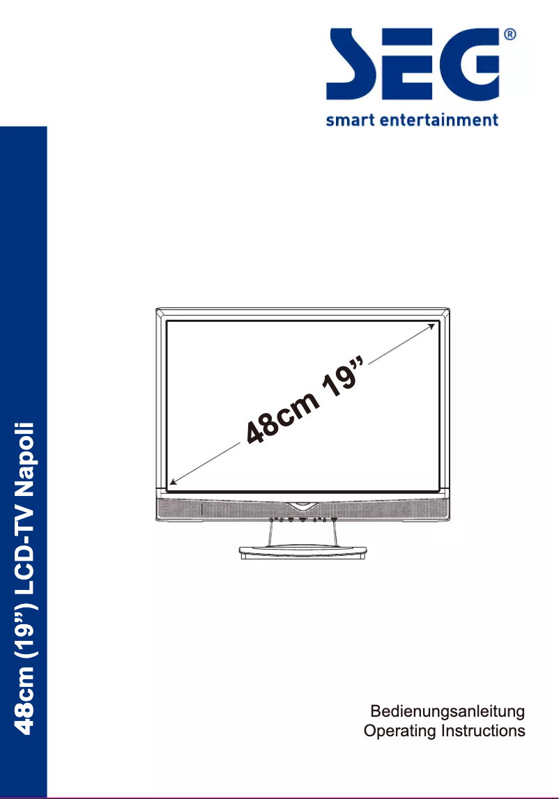 Page 1 de la notice Manuel utilisateur SEG Napoli
