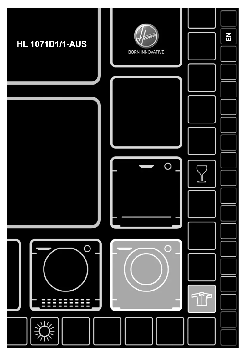 Page 1 of the manual User Manual Hoover HL 1071D1/1-AUS