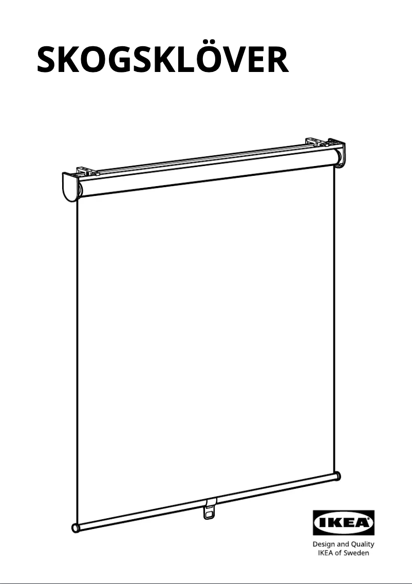 Imagen de la primera página del manual del dispositivo SKOGSKLÖVER 903.146.09