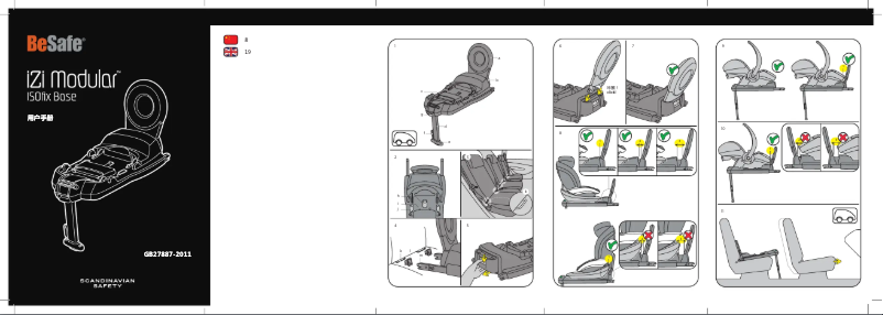 Page 1 de la notice Manuel utilisateur Stokke IZi Go Modular BeSafe