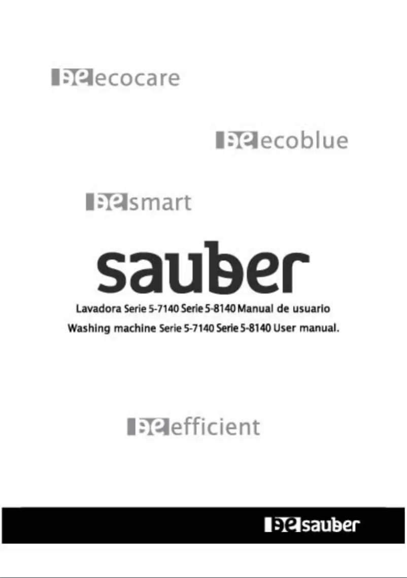 Page 1 de la notice Manuel utilisateur Sauber SERIE 5-7140