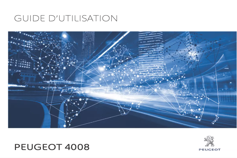 Image de la première page du manuel de l'appareil 4008 (2017)