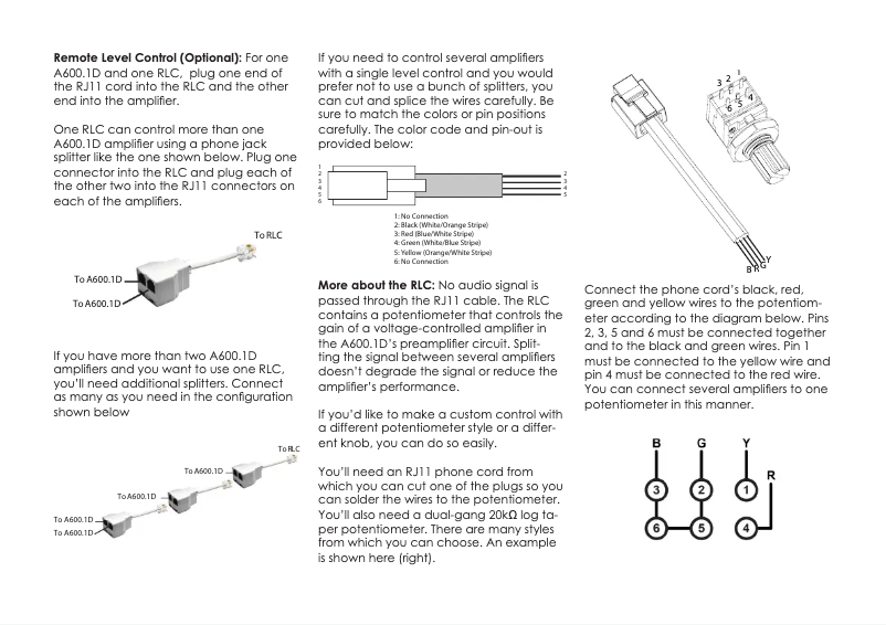Page n°1 - Manuel utilisateur Audiofrog AF-RLC
