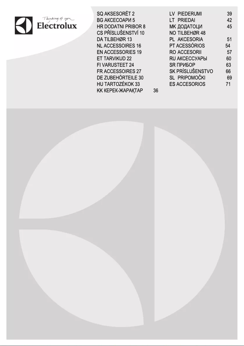 Page n°1 - Manuel utilisateur AEG INFI-WOK