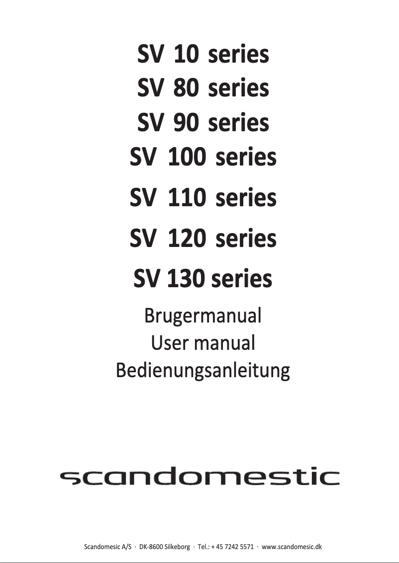 Image de la première page du manuel de l'appareil SV 91 X