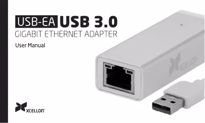 Page n°1 - Manuel utilisateur Xcellon USB-EA