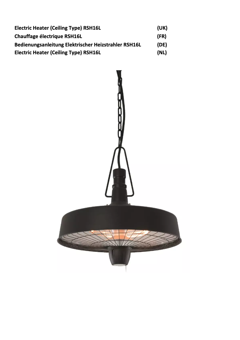 Page n°1 - Manuel utilisateur SunRed Indus 2500