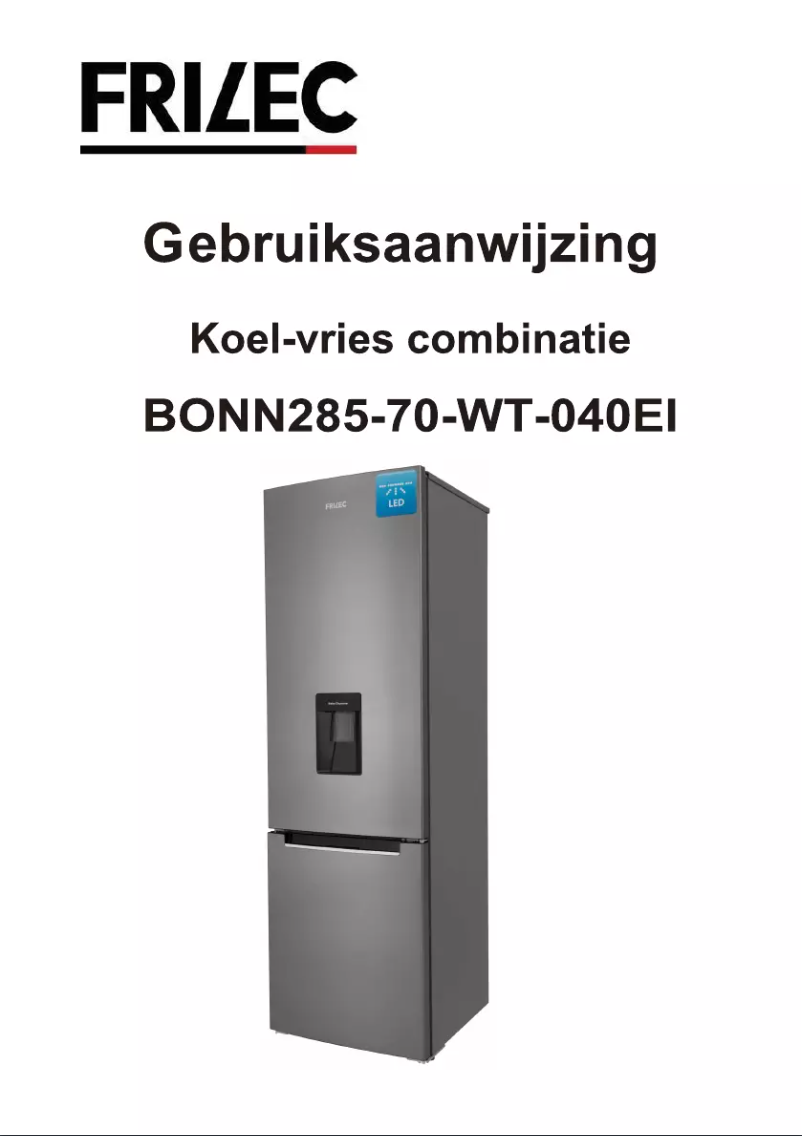 Page n°1 - Manuel utilisateur Frilec BONN285-70-WT-040EI