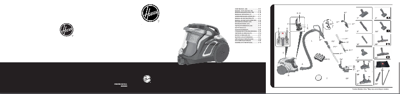 Image de la première page du manuel de l'appareil H-Power 700 HP720PET 011