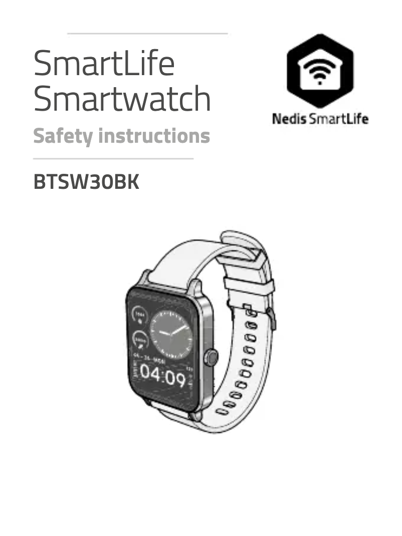 Image de la première page du manuel de l'appareil BTSW30BK