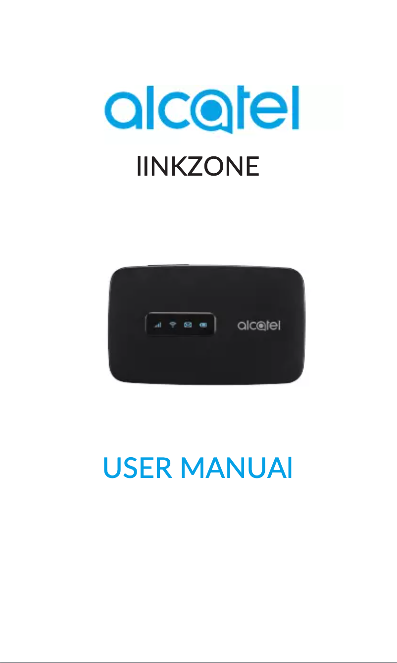 Image de la première page du manuel de l'appareil Link Zone