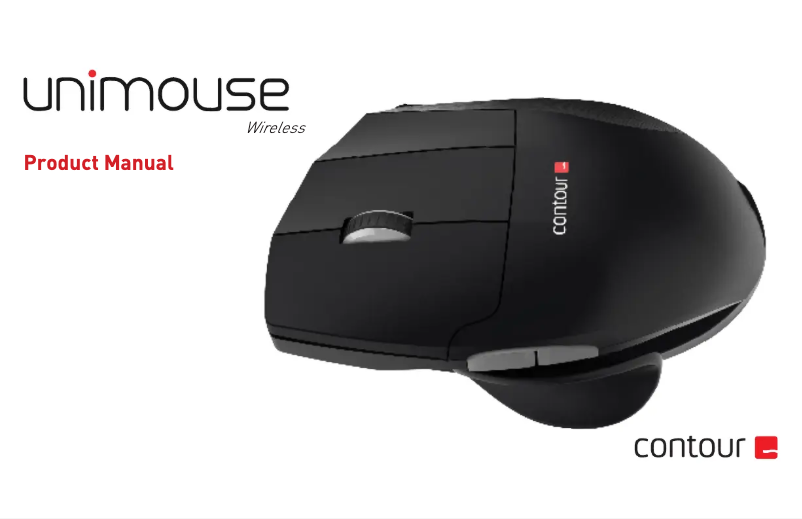 Image de la première page du manuel de l'appareil Wired Unimouse