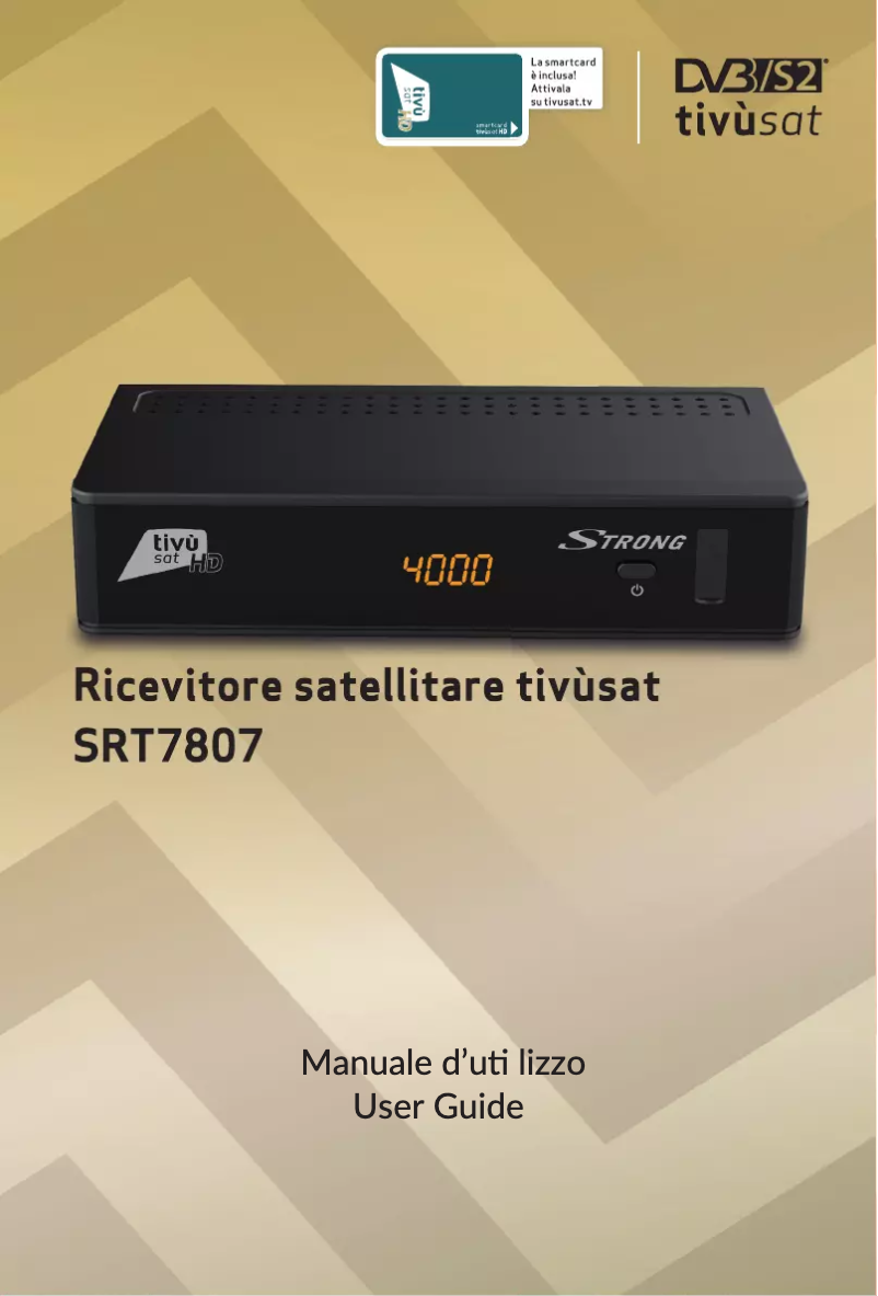 Página 1 del manual Manual de usuario Strong SRT 7807